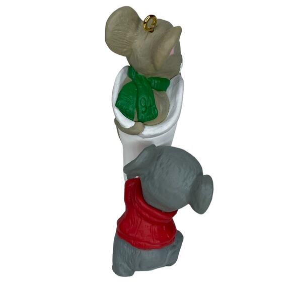 Vintage Hallmark Friendly Push Ornament - Picture 5 of 8